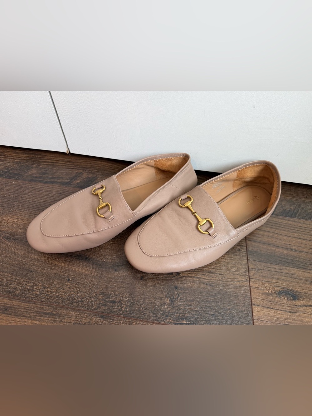 Quince Women’s Italian Leather Horsebit Loafer Soft Brown Size 9 - Picture 3 of 13